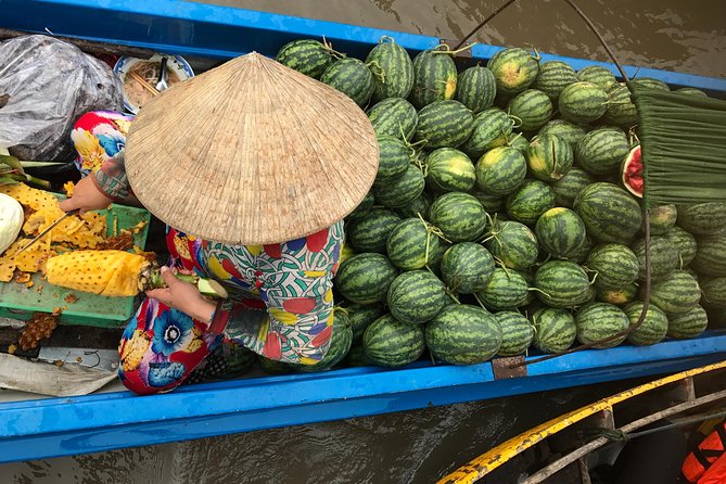 3D2N Mekong - Floating Market - Chau Doc - Boat To Phnom Penh - Rowing through small canals, then Cai Rang’s busiest morning market
