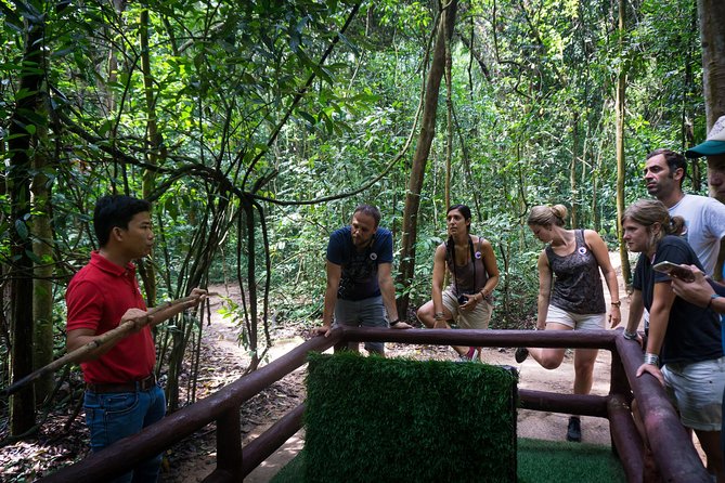 Afternoon Cu Chi Tunnels - Small Group Half-Day Tour - Inside Ben Dinh tunnels: living spaces, war work, and security traps