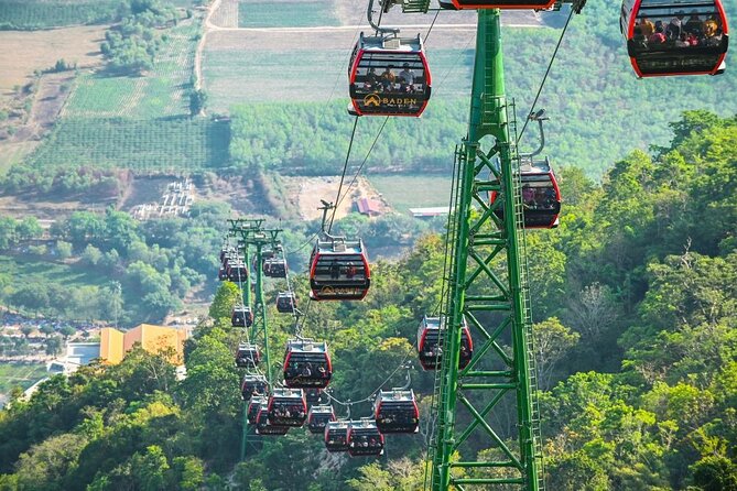 Black Virgin Peak, Cu Chi Tunnels & Cao Dai Temple - Private Tour - Black Virgin Mountain and the Bà Đen Cable Car: Views Plus a Buddha Garden Walk