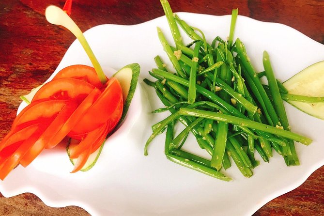 Chef Vu Cooking Class Plus Market Trip in Saigon Center (Pick up by Cyclo) - Your hands-on menu: salads, clay-pot stews, soups, and pancake