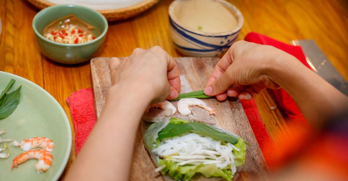 Cooking Class with Ben Thanh Market visit - Hands-on cooking from 10AM to 1PM: your station, your pace, your confidence