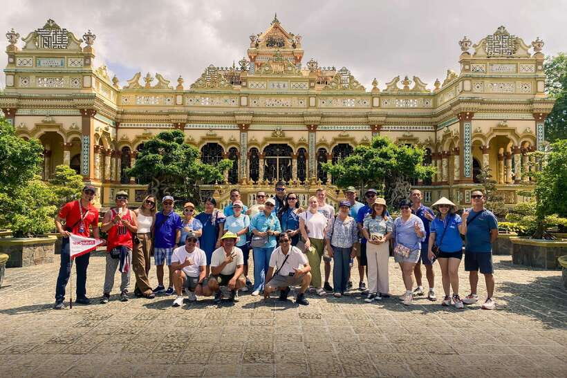 Essential Mekong Delta: Highlight Tour from Ho Chi Minh City - Vinh Trang Pagoda in My Tho: A Sacred Stop With Great Photo Potential