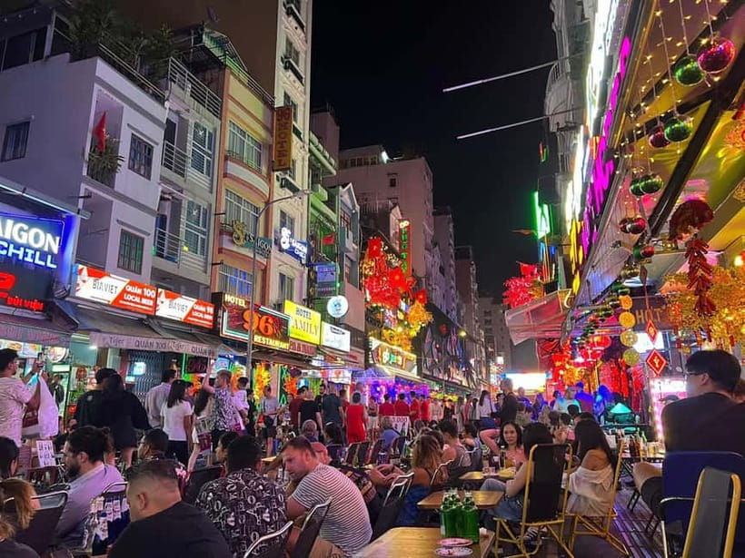 Free E-sim Saigon Nightlife Hopping Tour - Saigon at Night: Japanese Town to Bùi Viện in 3 Hours