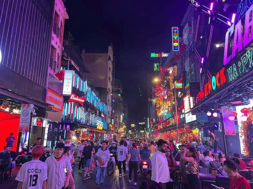 Free E-sim Saigon Nightlife Hopping Tour - Starting at Vincom Center Đồng Khởi: your easy anchor point