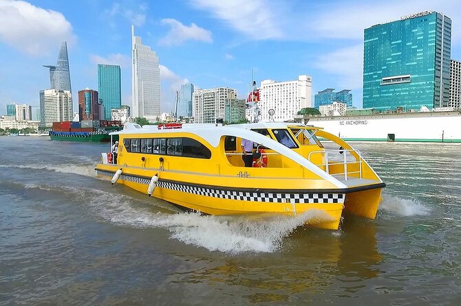 Full-Day Ho Chi Minh City Tour with Colonial Heritage & Chinatown - Bach Dang Quay Water Bus: River Views and Skyline Photos