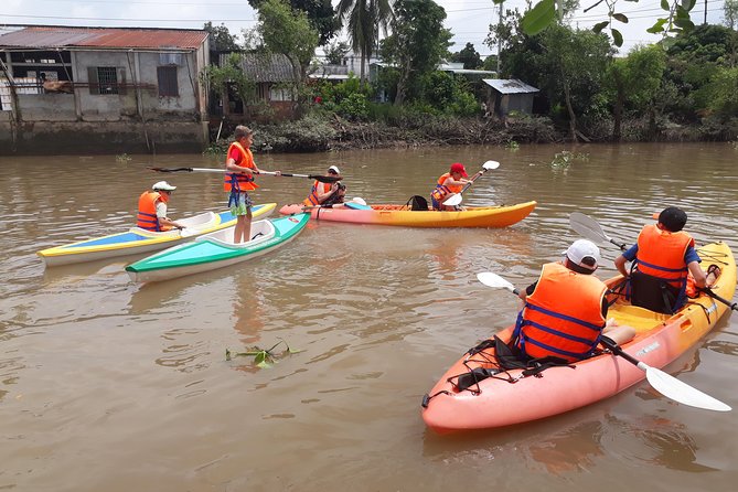 Full Day Off The Beaten Track the Mekong Delta. - Cycling through village edges: 20 km-ish with a few surprises