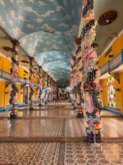 HCM: Tay Ninh, Black Virgin Mountain, & Cao Dai Temple Tour - Cao Dai Temple: A Colorful Ceremony With Real Meaning