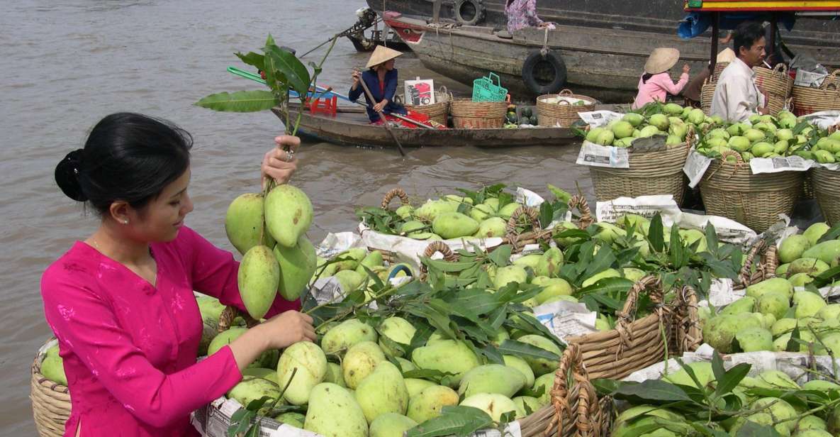 HCMC: Cai Rang Floating Market & Mekong Delta Private Tour - Cai Rang Floating Market: boats, bartering, and a quick food break