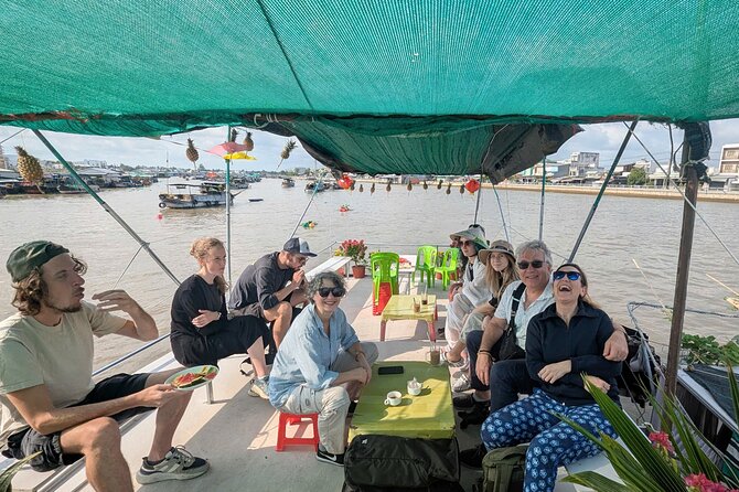 HCMC: Can Tho Floating Market - Son Islet 1-Day Mekong Delta Tour - Son Islet (Con Son) in the Hau River: orchards, quiet water, and a real lunch
