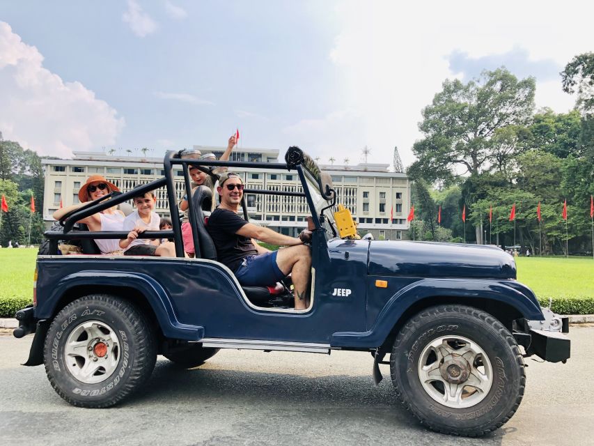 Ho Chi Minh City: Guided Private Tour by Open Air Jeep - Who should book this Ho Chi Minh City jeep tour