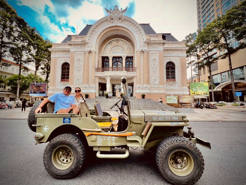 Ho Chi Minh City: Guided Private Tour by Open Air Jeep - A four-hour open-air jeep tour that helps you read Saigon fast