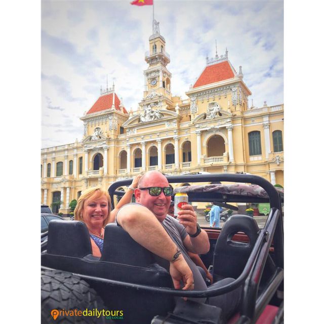 Ho Chi Minh City: Guided Private Tour by Open Air Jeep - Dong Khoi, Nguyen Hue, and the back-street feel you miss on your own