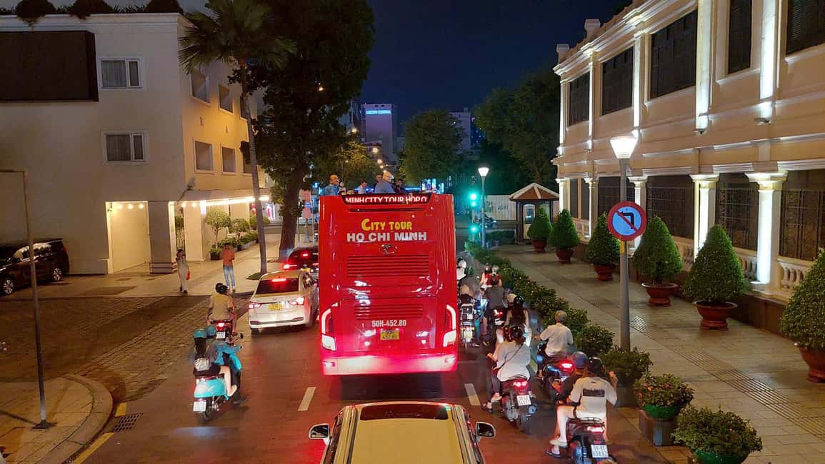 Ho Chi Minh City: Late-Night Open-Top Bus Tour - Who this late-night loop is best for