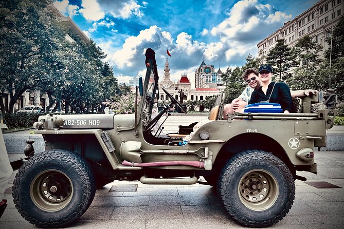 Ho Chi Minh City Private Half-Day Tour by U.S Army Jeep - Ho Chi Minh Square and Bitexco: landmarks that anchor the skyline