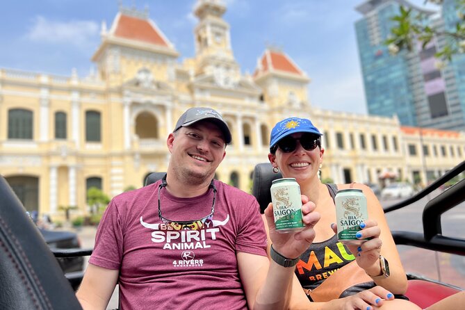 Ho Chi Minh City Private Half-Day Tour by U.S Army Jeep - Central Post Office and Notre-Dame Cathedral: quick French-era photo breaks