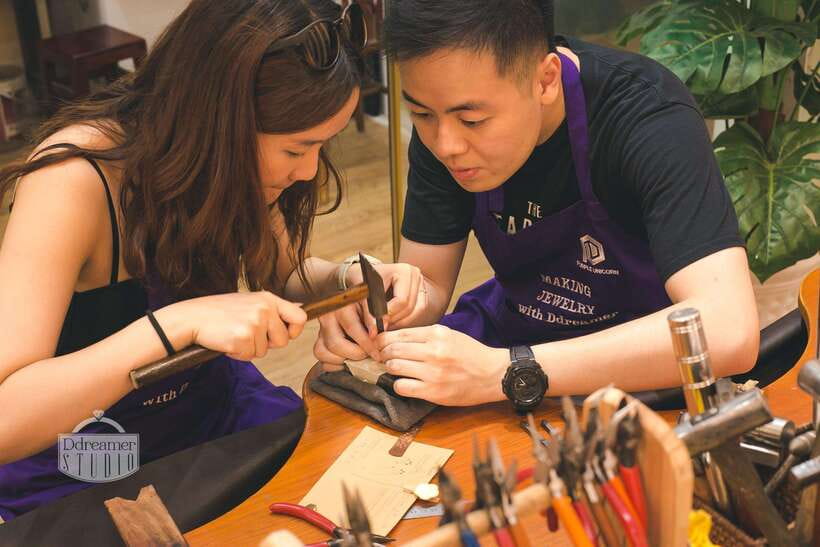 Ho Chi Minh City Vietnam: Silver Jewelry Making Workshop - Meeting Point at Dream House in Ho Chi Minh City