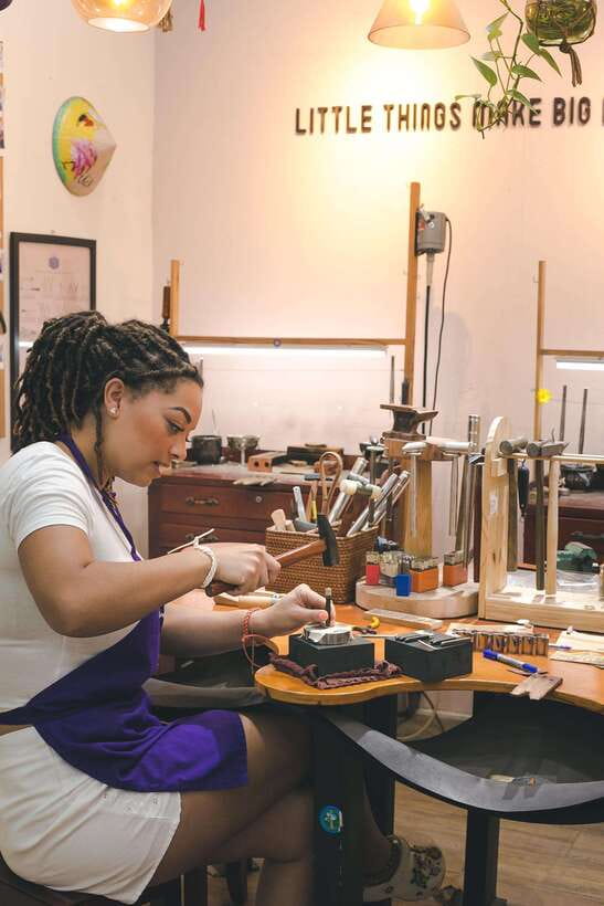Ho Chi Minh City Vietnam: Silver Jewelry Making Workshop - How the 2-Hour Session Works From Shaping to Polishing