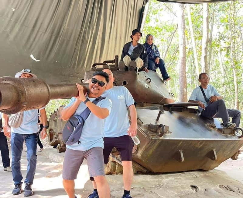 Ho Chi Minh: Cu Chi Tunnels and AK-47 Shooting- MAX 11people - Crawling the Cu Chi Tunnels: what it feels like and how to prepare