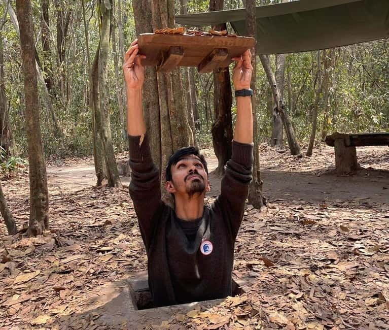 Ho Chi Minh: Cu Chi Tunnels and AK-47 Shooting- MAX 11people - Documentary film and the war context you need before going underground