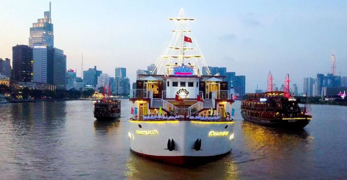 Ho Chi Minh: Private City Tour and Dinner Cruise with Buffet - Cyclo vs Scooter: Pick Your Comfort Level