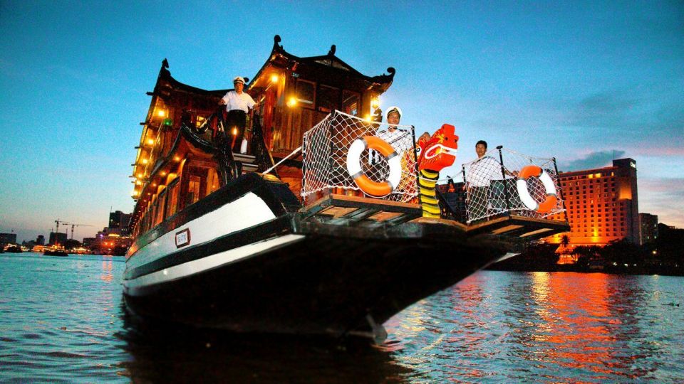 Ho Chi Minh: Private City Tour and Dinner Cruise with Buffet - Dinner Cruise on the Indochina Queen: Food and Show