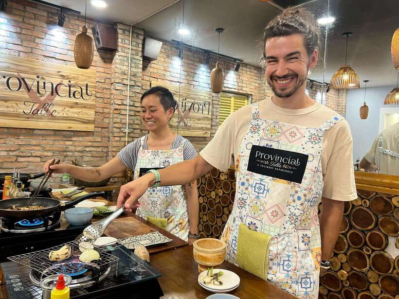 Immersive Cooking Class & Market Tour By Local Chef+Cookbook - Drinks, the Cookbook, and What You Bring Home