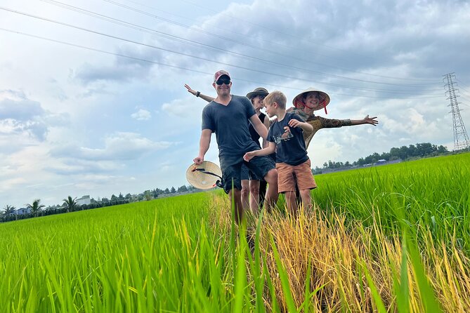 Mekong Day Trip Explore Village Bicycle CookingClass Group 12 Pax - My Tho and the Tien River boat ride: peaceful life and Đàn Ca Tài Tử