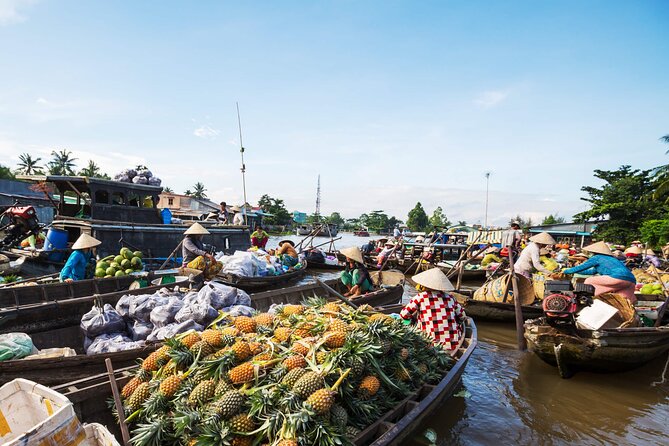 Mekong Delta & Cai Rang Floating Market 2-Day Tour from HCMC - Cai Rang Floating Market at 6:00am: morning trade and a rice noodle stop