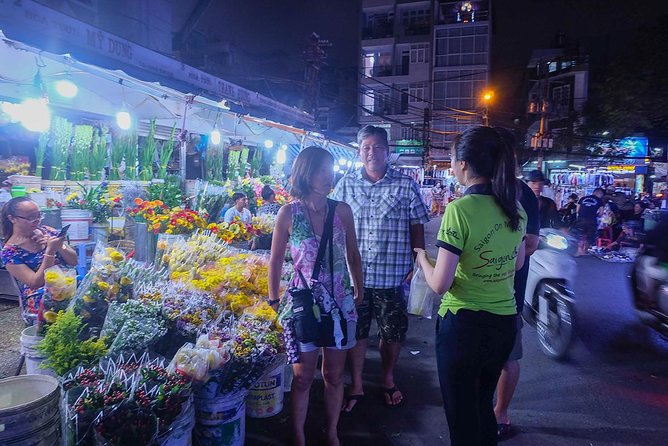 Morning Saigon Unseen+Street Food Tour with Ao Dai Riders Option - Ho Thien Ky (Ho Thi Ky) Flower Market: Wholesale Scale and Real Color