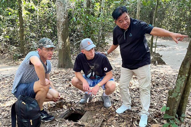 Private Cu Chi Tunnels Half Day Tour - First stop inside Cu Chi: video orientation and Ben Dinh time