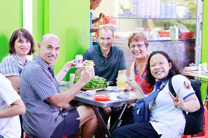 Private Street Food Evening Walking Tour in Ho Chi Minh City - Taxi Pickup, Then Instant Distance From the Tourist Main Road