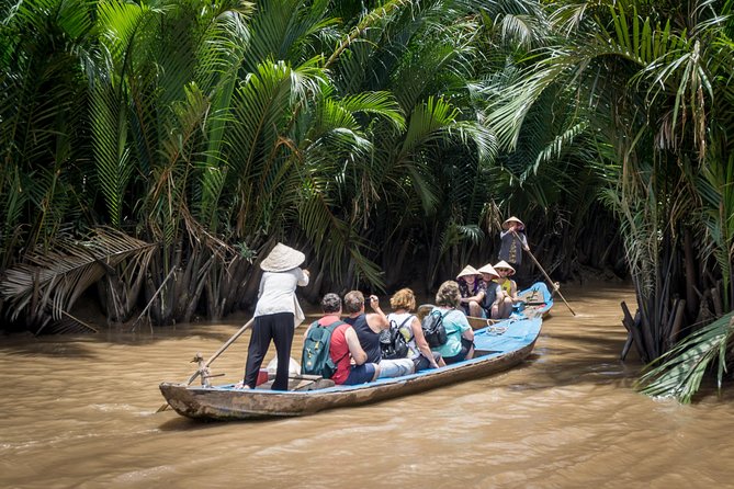 Private Tour to Explore Cu Chi Tunnels and Mekong Delta - Tien River cruise in My Tho: islands, houses on stilts, and boat culture