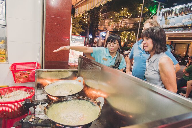 Saigon After Dark Night Tour by Scooter + 7 tastings - Stop 4: Phố Tau Sai Gon in Chợ Lớn (District 5) for More Evening Flavor