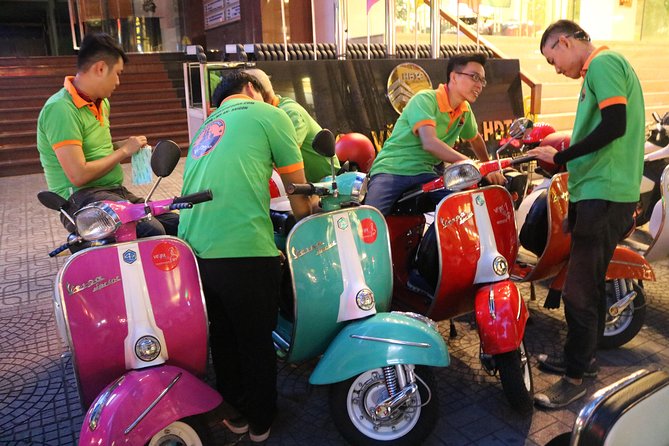 Saigon After Dark Vespa Street Food Tour + Live Music 4 hours - Banana cake and the local food story you actually remember