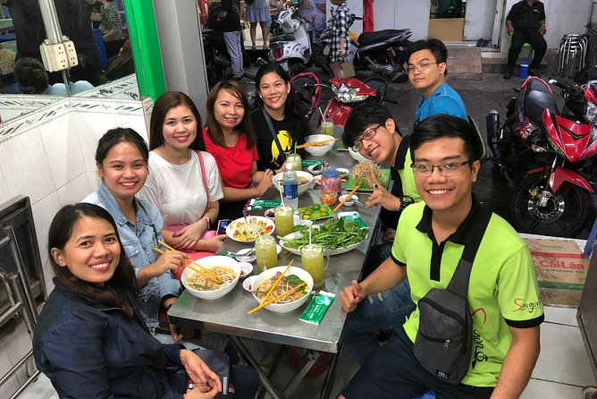 Saigon By Night and Street Food By Motorbike | Opt: Ao Dai Riders - What the “tiny portions” mean for your stomach (and your chopsticks)