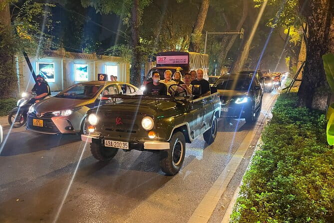 Saigon By Night Open Air Jeep Street Food Tour Experience - The night ride: orientation through backstreets and everyday life