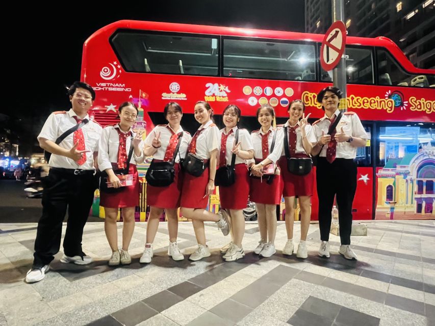 Saigon: City Sightseeing 45-Minute Panoramic Night Tour - Key things you’ll notice on this Saigon night tour