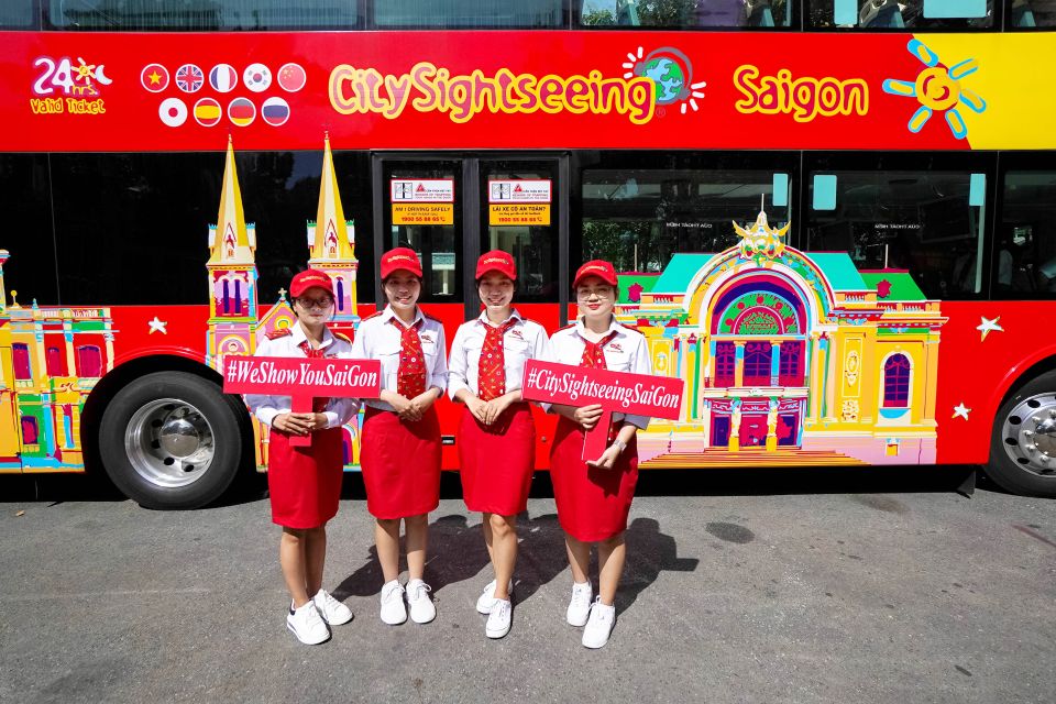 Saigon: City Sightseeing Hop-On Hop-Off Bus Tour - Stops that reward your time (and stops you can treat as photo breaks)