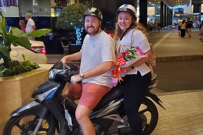 Saigon Evening Food Tour by Scooter - More districts, more stalls: boba and the rice pancake moment