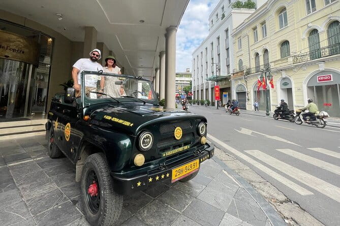 Saigon Jeep Tour : HIGHLIGHTS & HIDDEN GEMS By Vietnam Army Jeep - Riding a Vietnam Army-style jeep through Saigon