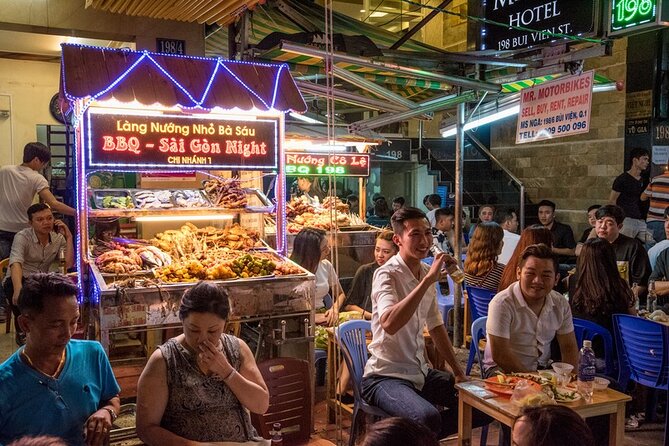 Saigon Night Bites on Foot: Local Vendors, Stories & Sweet Finish - From meat to beer: the final stretch and flan finale