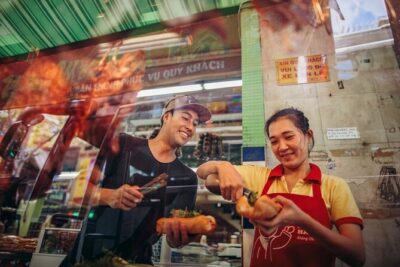 Saigon Night Bites on Foot: Local Vendors, Stories & Sweet Finish - The food stops that really sell the experience