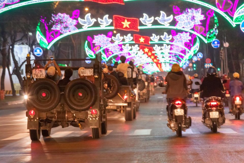 Saigon: Private Food Tour Discovery & City Tour by Jeep - The 4-Hour Route: From Pickup to Sky Bar