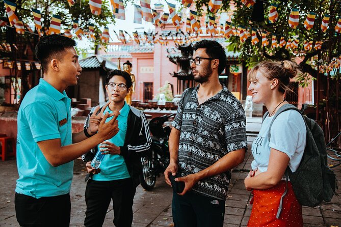 Saigon Sightseeing & Street Food Tour By scooter with Student - The guide matters: Mike, Finn, Tris, and Tina energy
