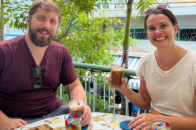 Saigon Unseen: Culture, Coffee, Hidden Spots Motorbike Adventure - District 10: flower-and-street-food markets plus local drinks