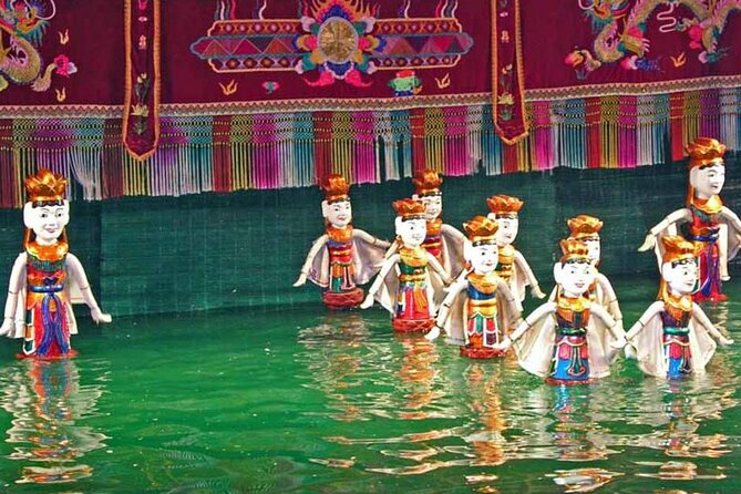 Skip the Line: Golden Dragon Water Puppet Tickets - The show itself: how water puppetry works on a pool of water