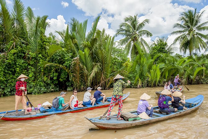 Small-group 2-Day Mekong Delta: Floating market, Cooking Class... - Boat Variety: Motor-Boat and Hand-Rowed Moments