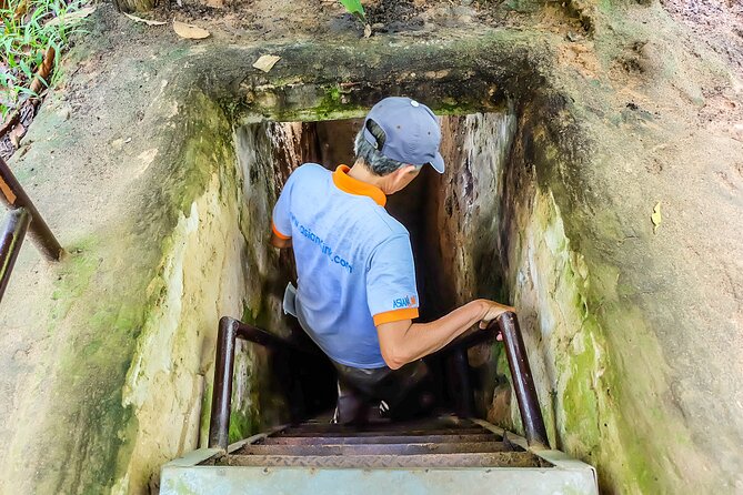 Small-Group Cu Chi Tunnel Half-day Tour: Morning or Afternoon - The War Relics: Bomb Craters and Tank Remains