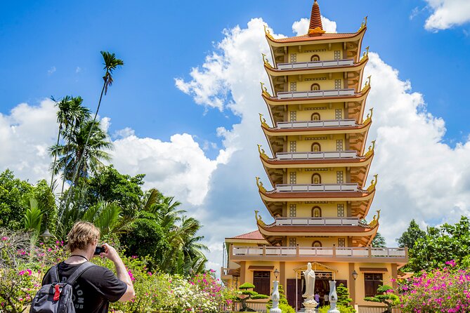 Small-Group Mekong Delta Day Trip: Boat Ride, Cottages & Pagoda - District 1 pickup and the long, necessary drive
