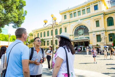 Small-group Saigon City Tour: 1-day Must-See Icons & Cyclo Ride - The day starts in District 1—then you shift gears to the street
